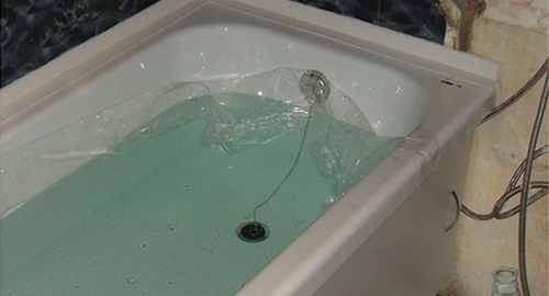 Установкой акрилового вкладыша | Жостово